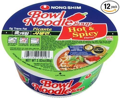Bowl Noodle Soup (Hot&Spicy)