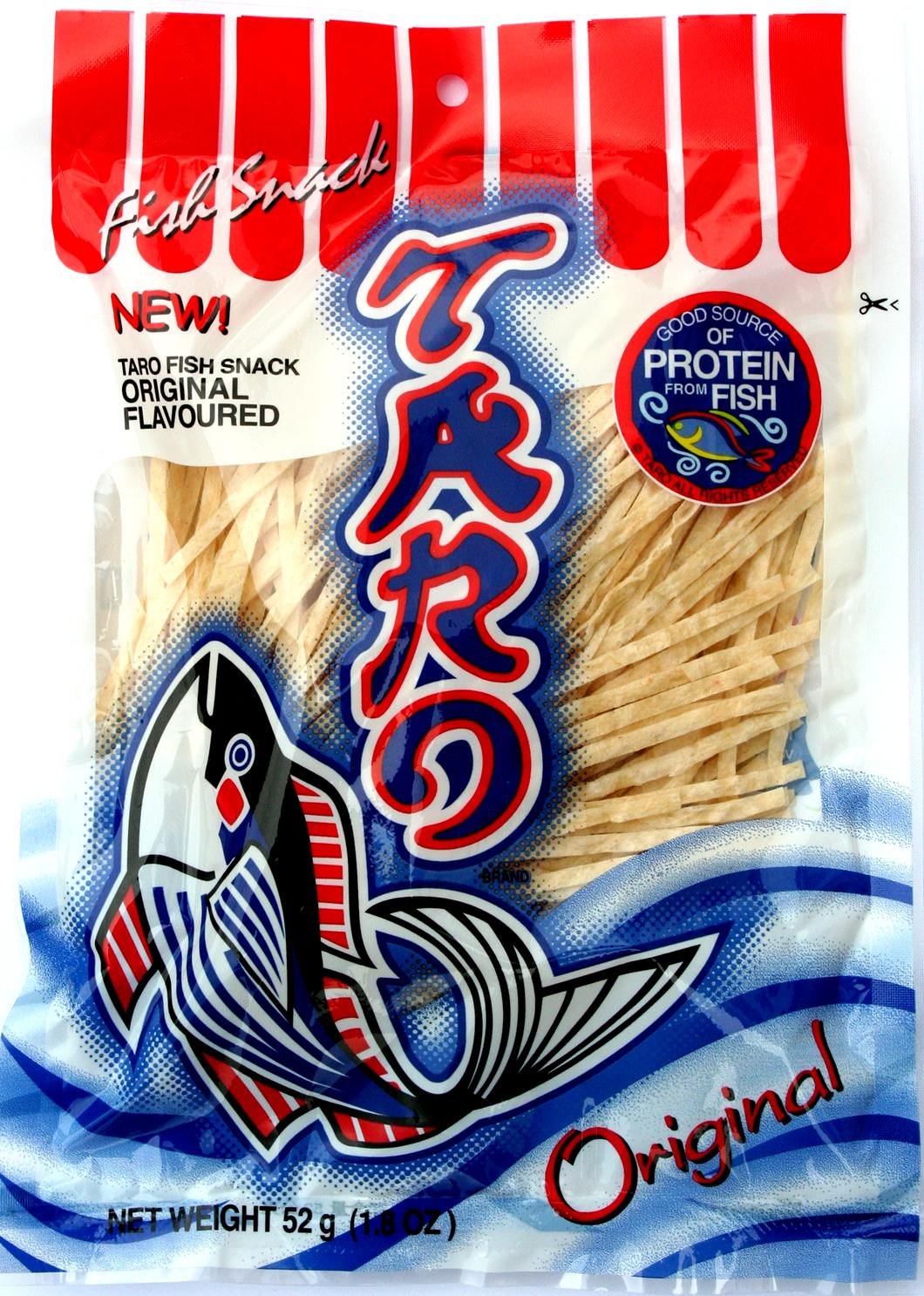 Taro Brand Fish Snack Original Flavoured
