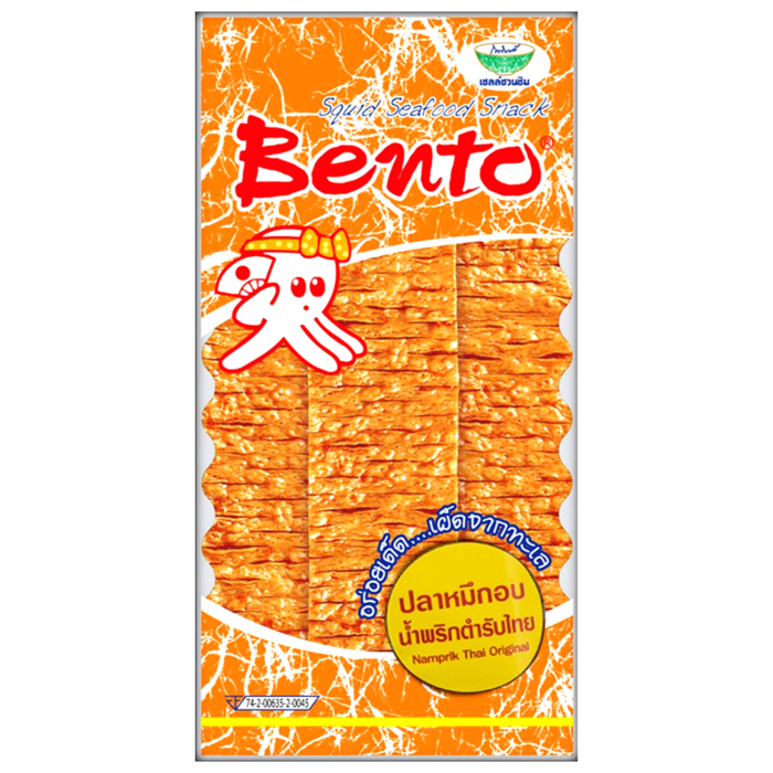 Bento Squid Namprilk Thai Original 20g