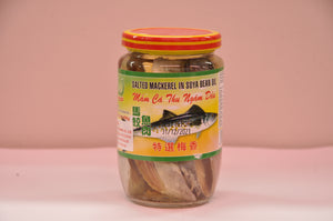 Fraternity Salted mackerel in Soya Bean Oil 340g