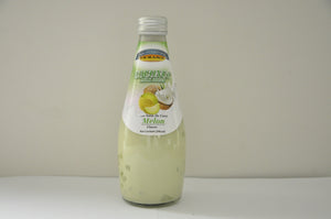 Coconut Milk Drink with Nata De Coco Melon Flavor