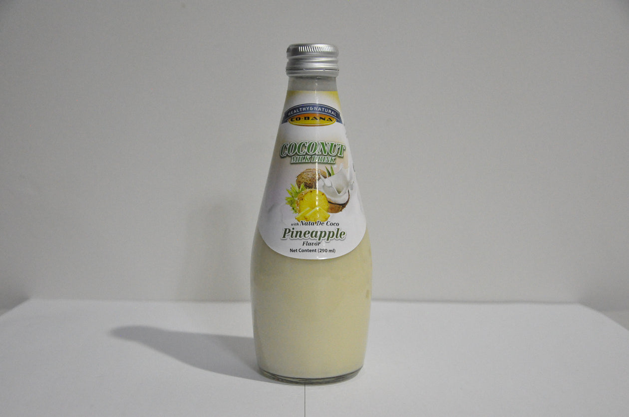 Coconut Milk Drink with Nata De Coco Pineapple Flavor