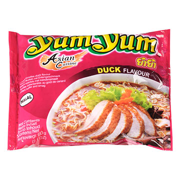 Yumyum Duck Flavor Noodle 60g